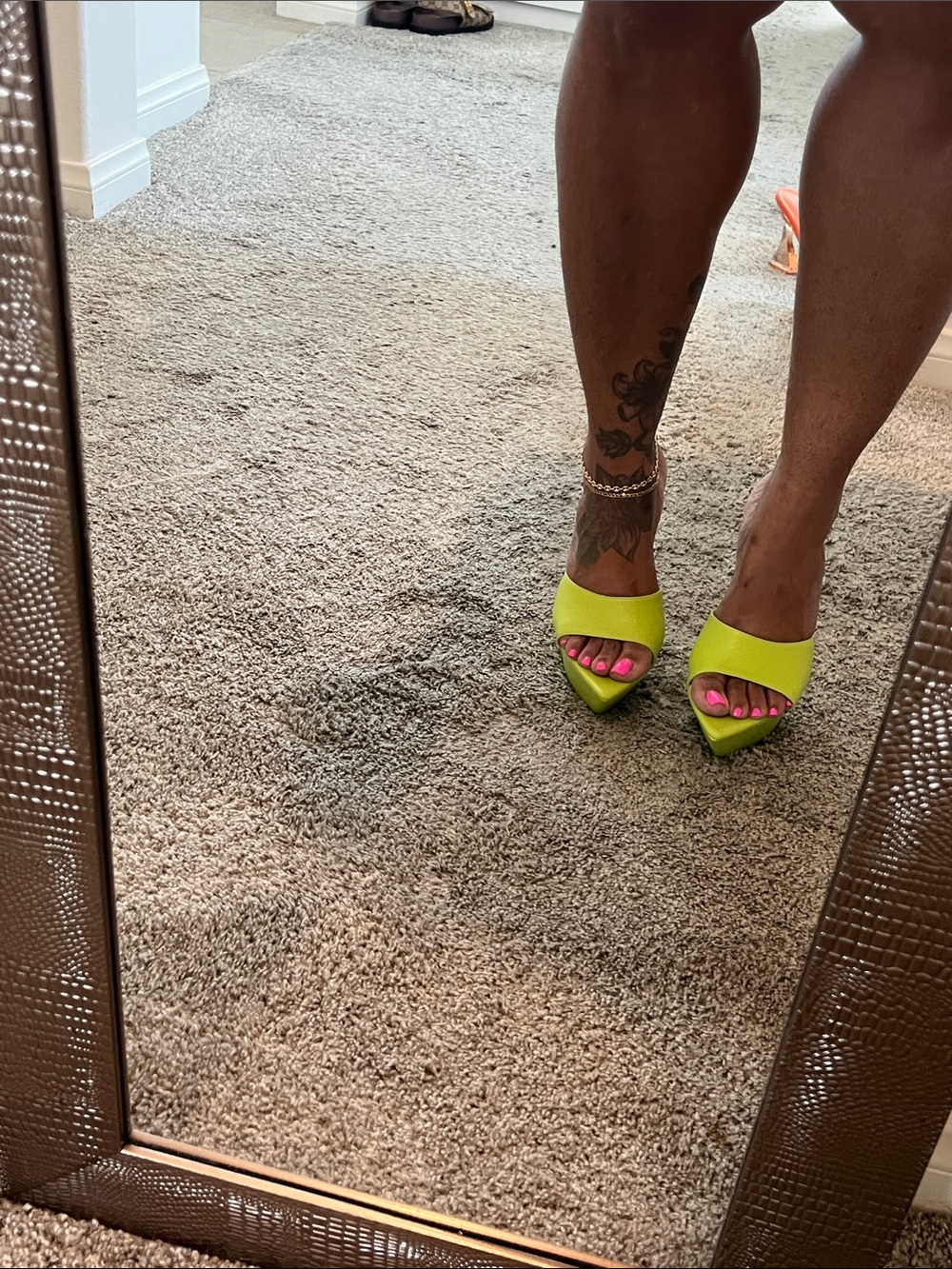 Ego Neon green platform mule - Picture 2 of 6